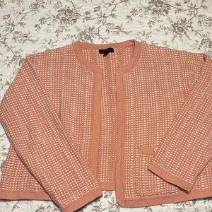 J. Crew Dusty Pink Open Cardigan SweaterSmall